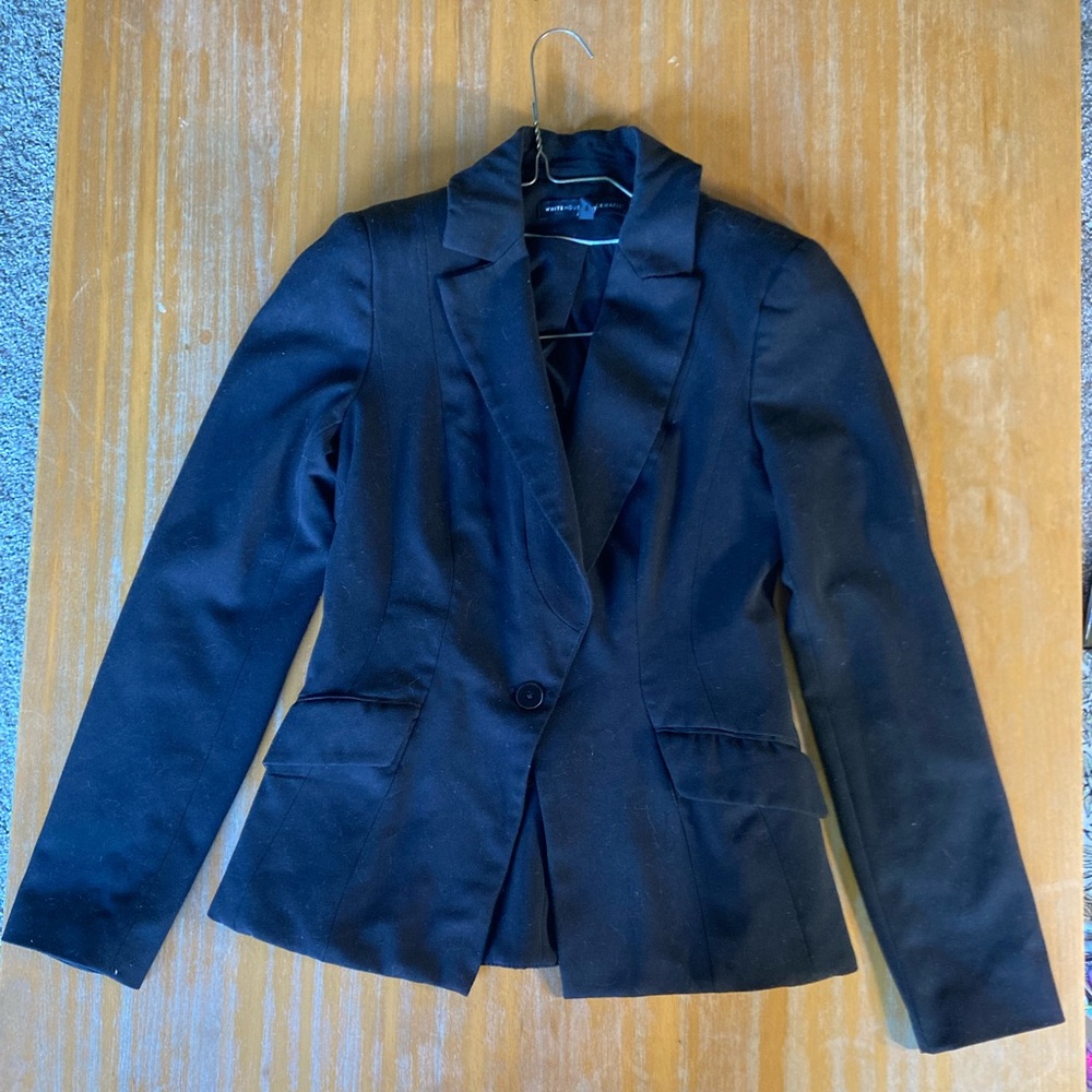 Size 00 -Longline White House Black Market Blazer
